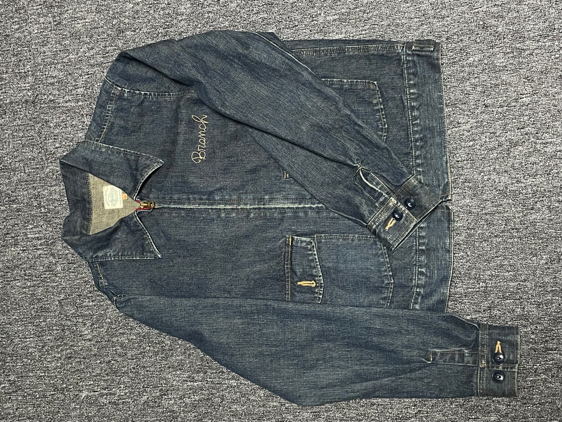 일본 빈티지 청자켓 상품이미지1