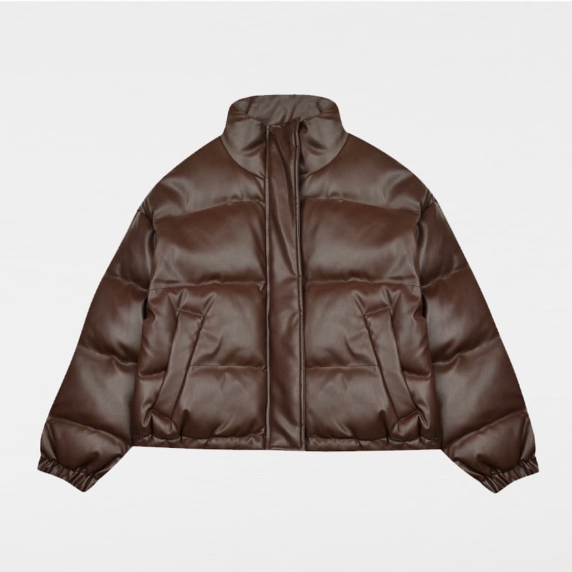 레더 패딩 상품이미지1