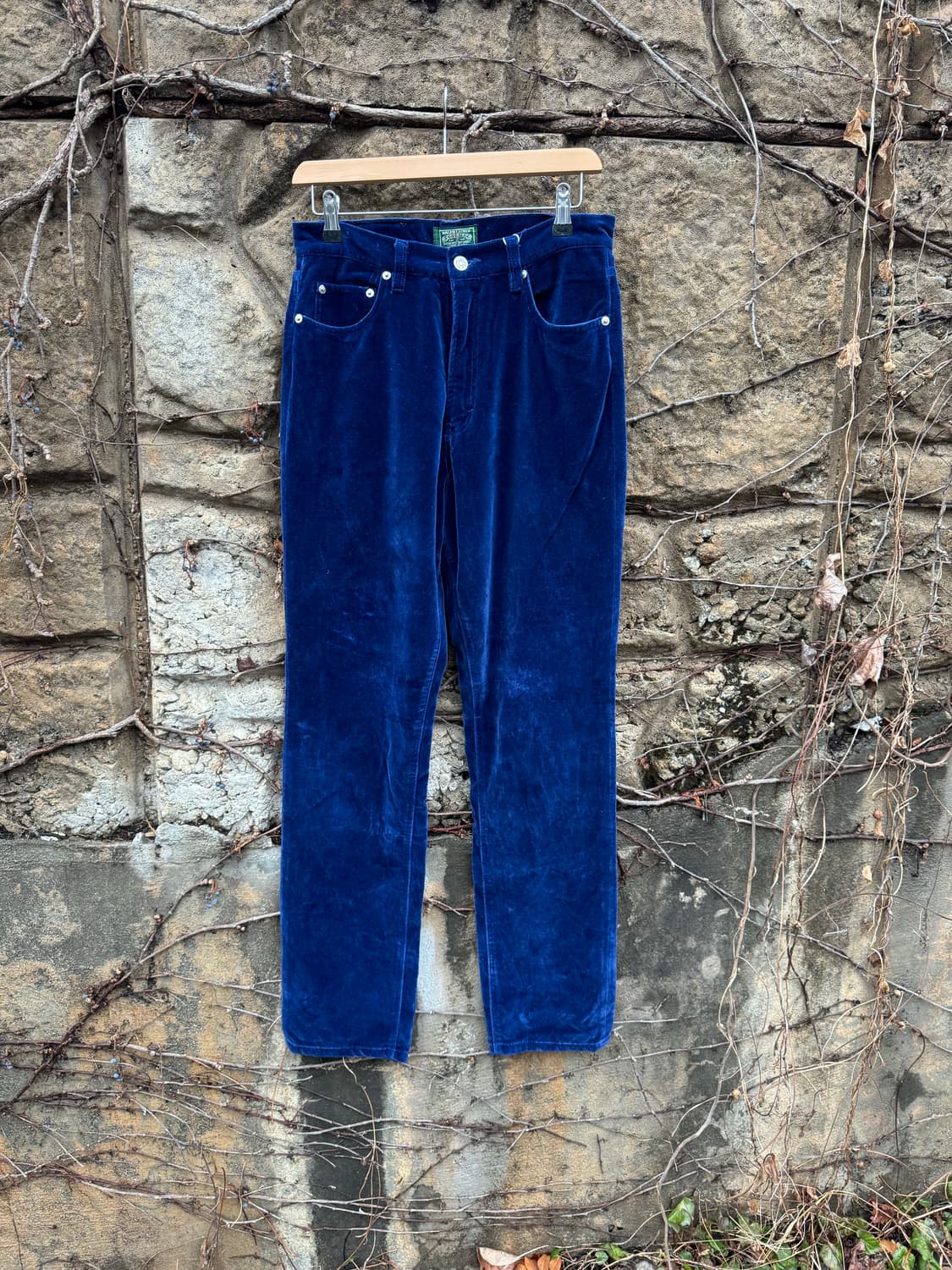 80s rrl 폴로 컨트리 made in usa 빈티지 벨벳 팬츠 상품이미지1