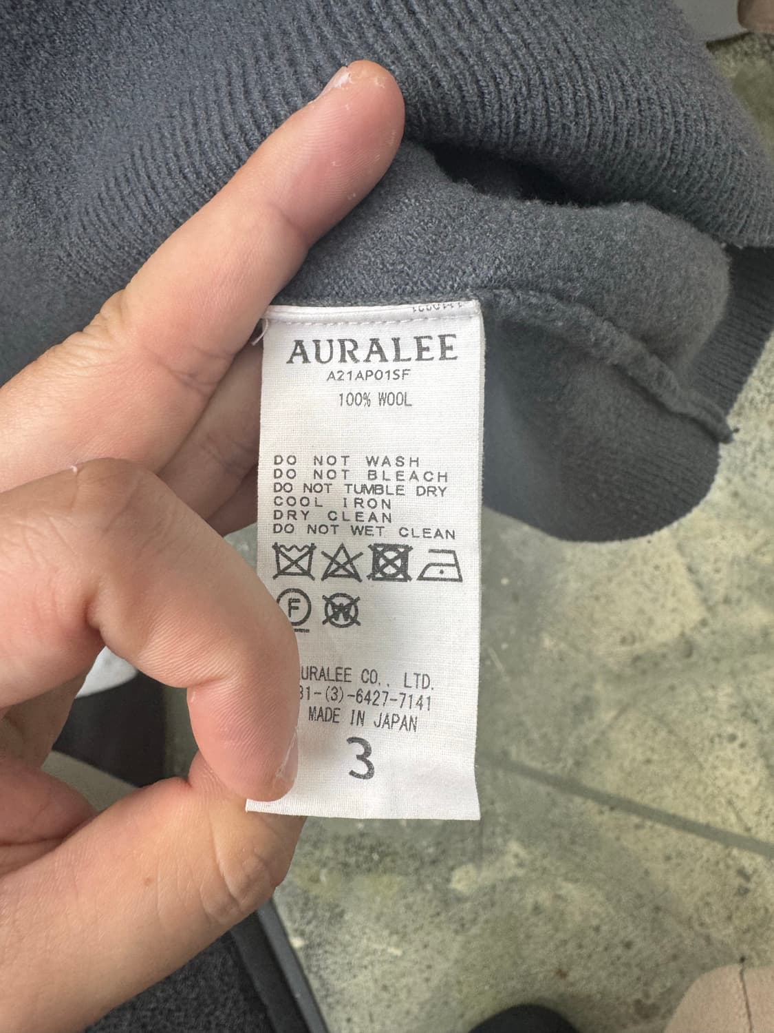 오라리 셔츠 4사이즈 니트 3사이즈  상품이미지5