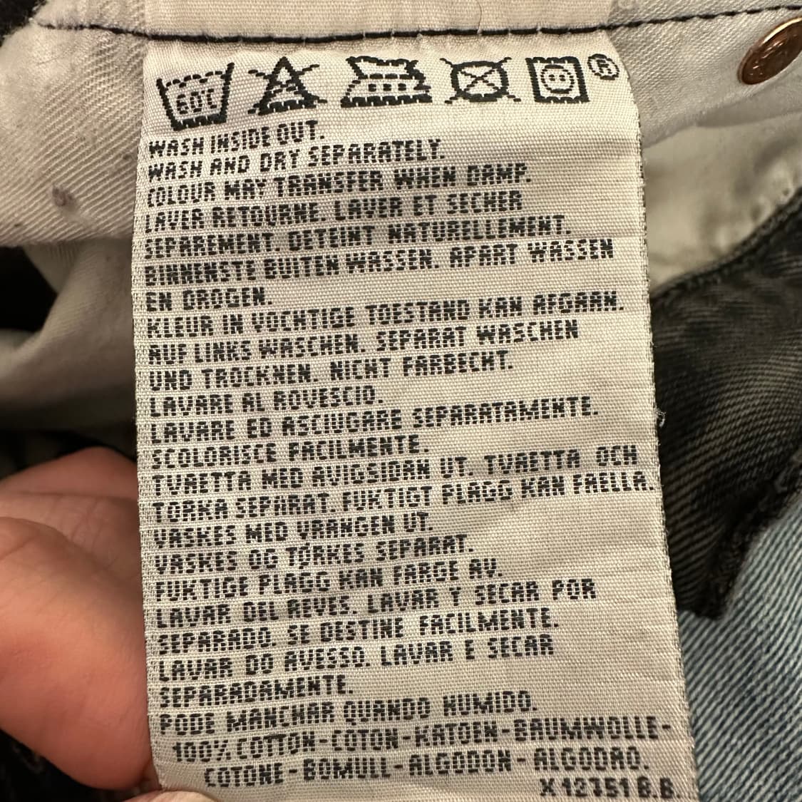 90’s 리바이스 615 오렌지탭(Made in UK) 상품이미지10