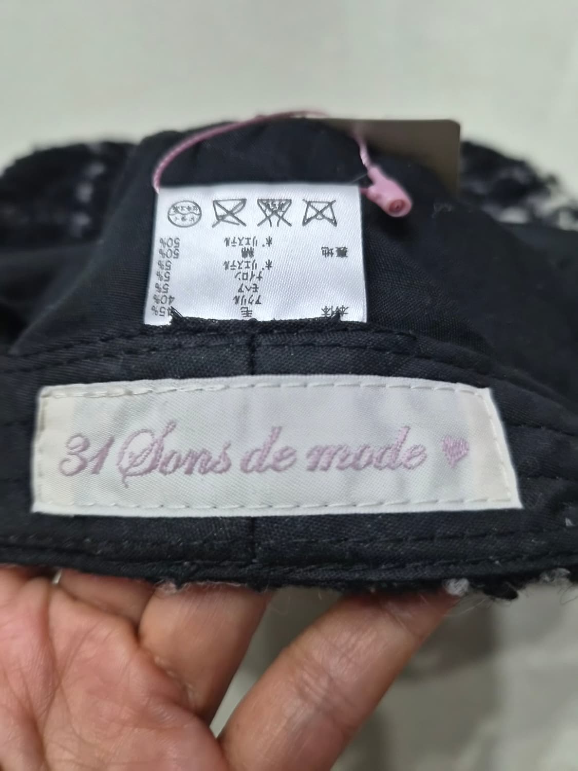 트위드 여성 모자  상품이미지5