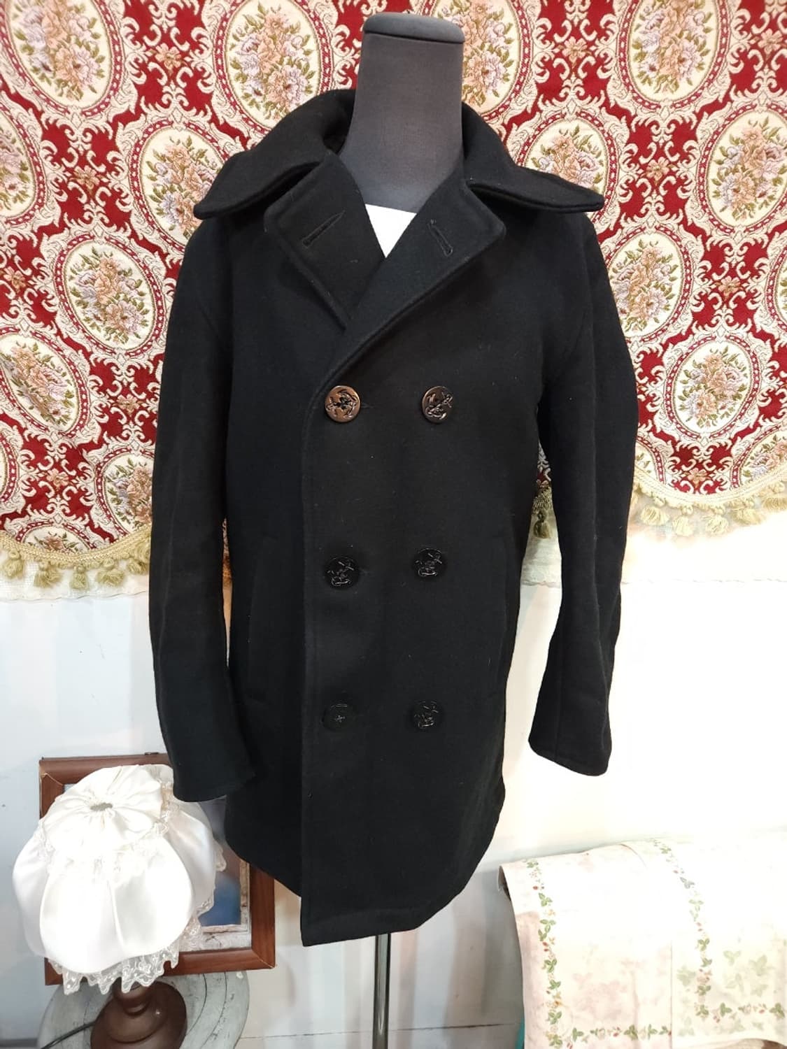 스피왁 골든플리스 울 피코트

 상품이미지1