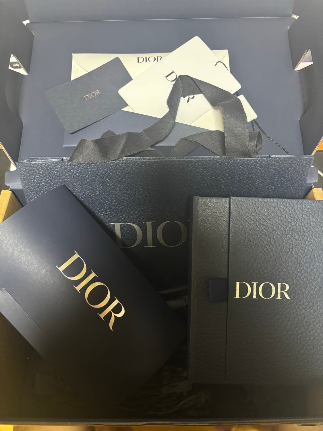 디올 오블리크 반지갑 풀박스 상품이미지2