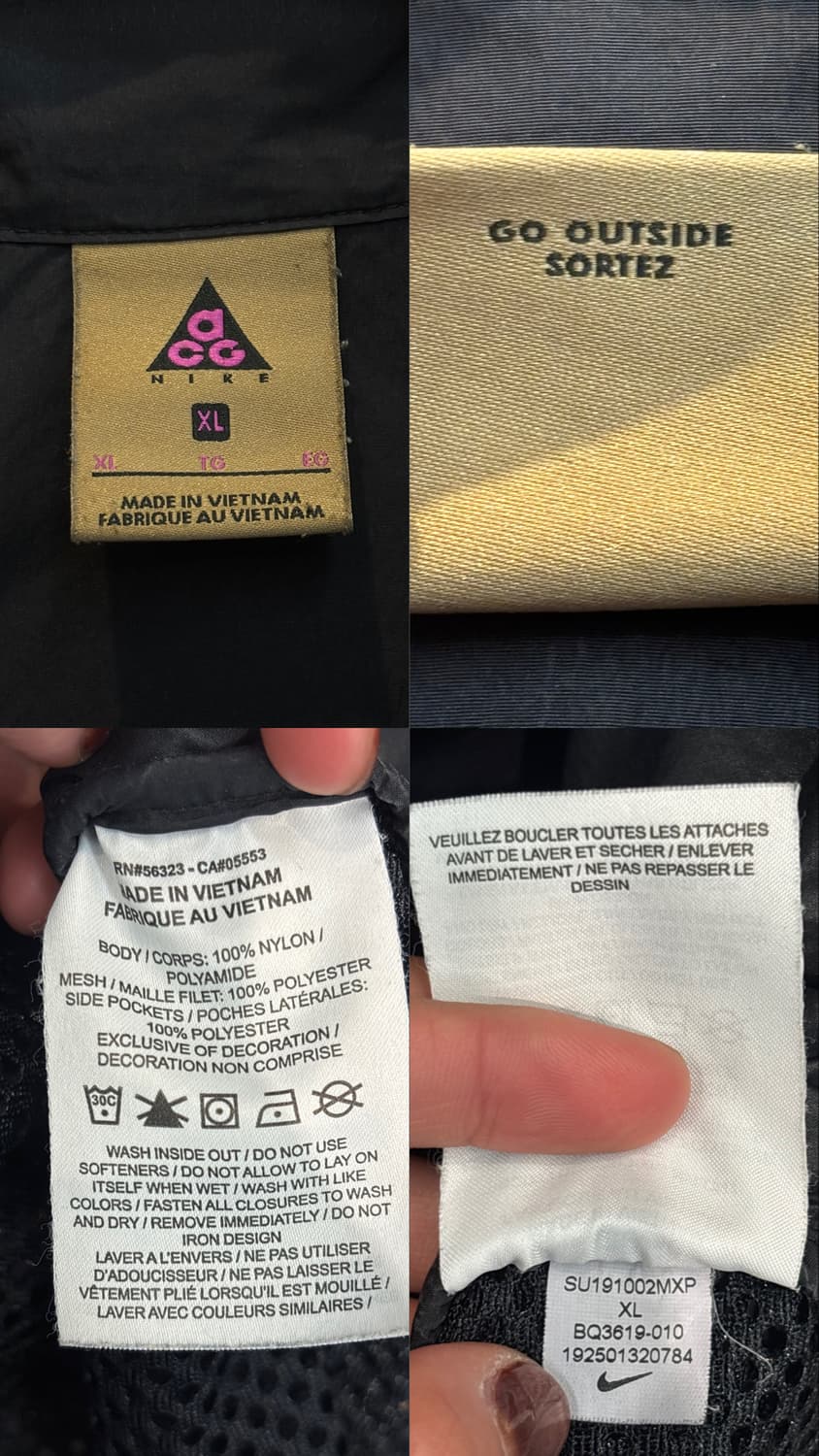 나이키 acg 유틸리티 우븐 메쉬 베스트 상품이미지10