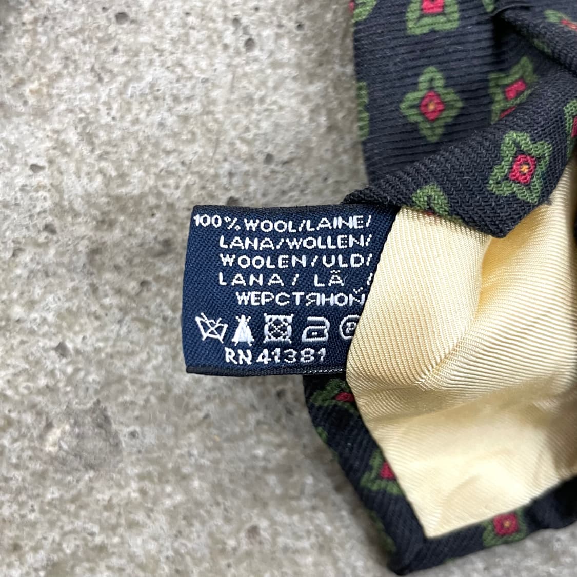 빈티지 폴로 울 타이 상품이미지8