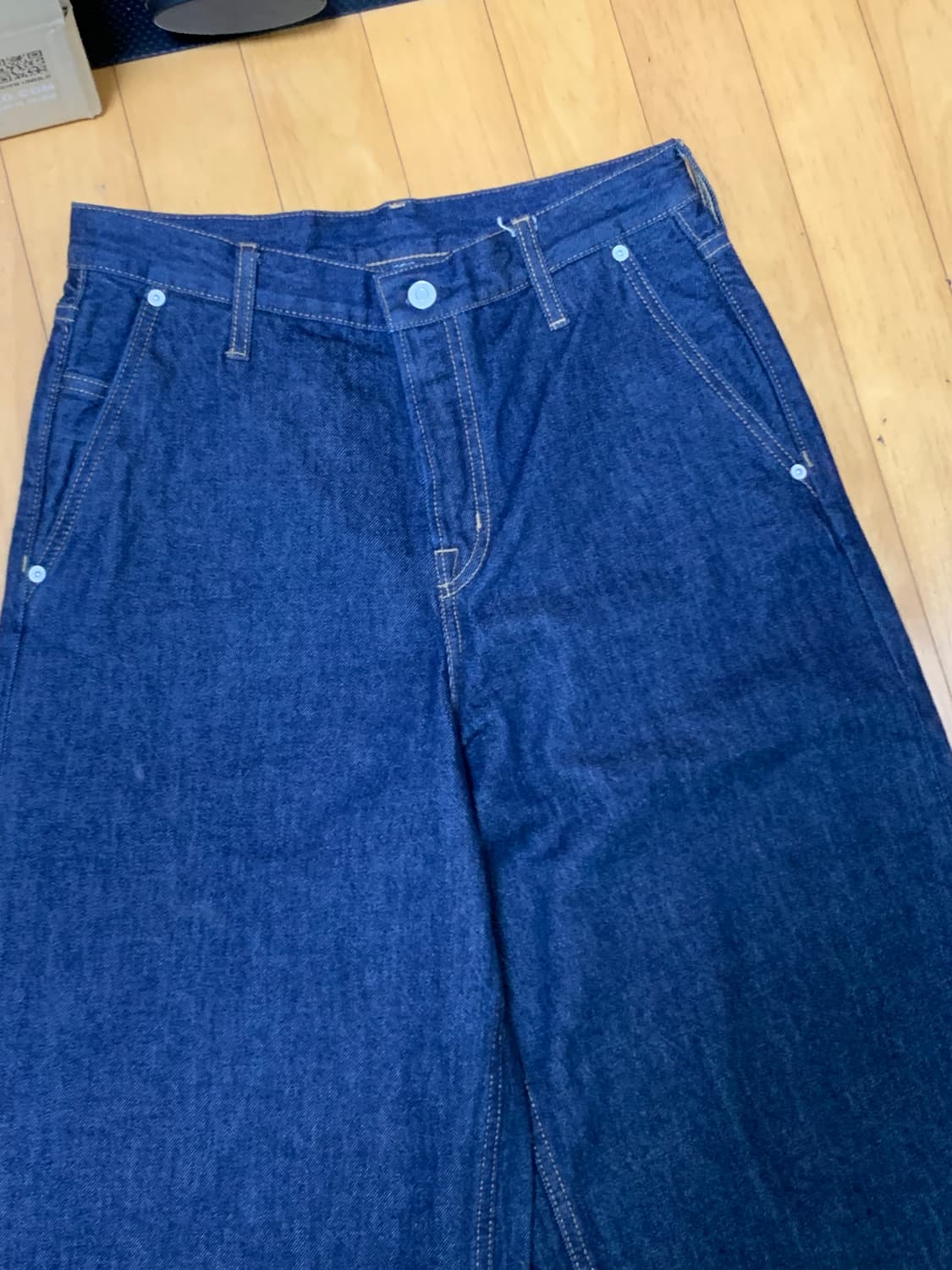 COS 와이드 레그 데님 트라우저(28) 상품이미지4