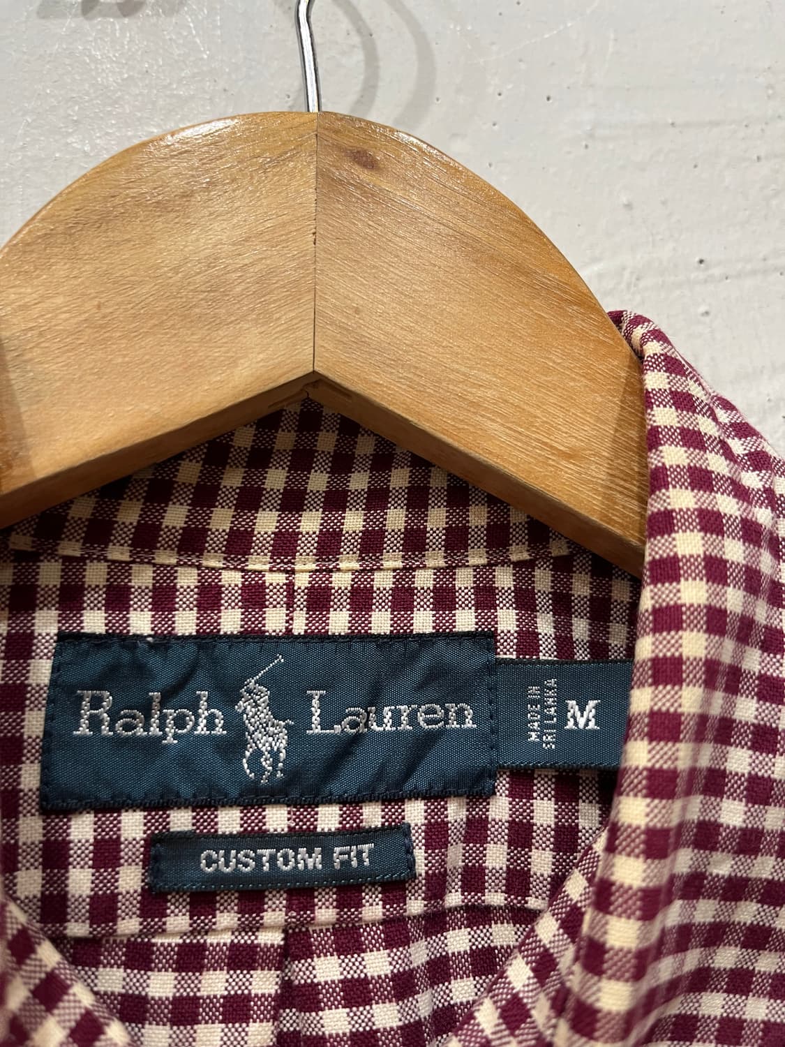 폴로랄프로렌 체크 셔츠  상품이미지3