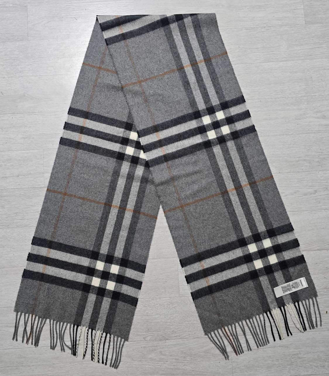 (정품) 버버리 캐시미어 체크 목도리 (명품 머플러 숄 스카프) 상품이미지1