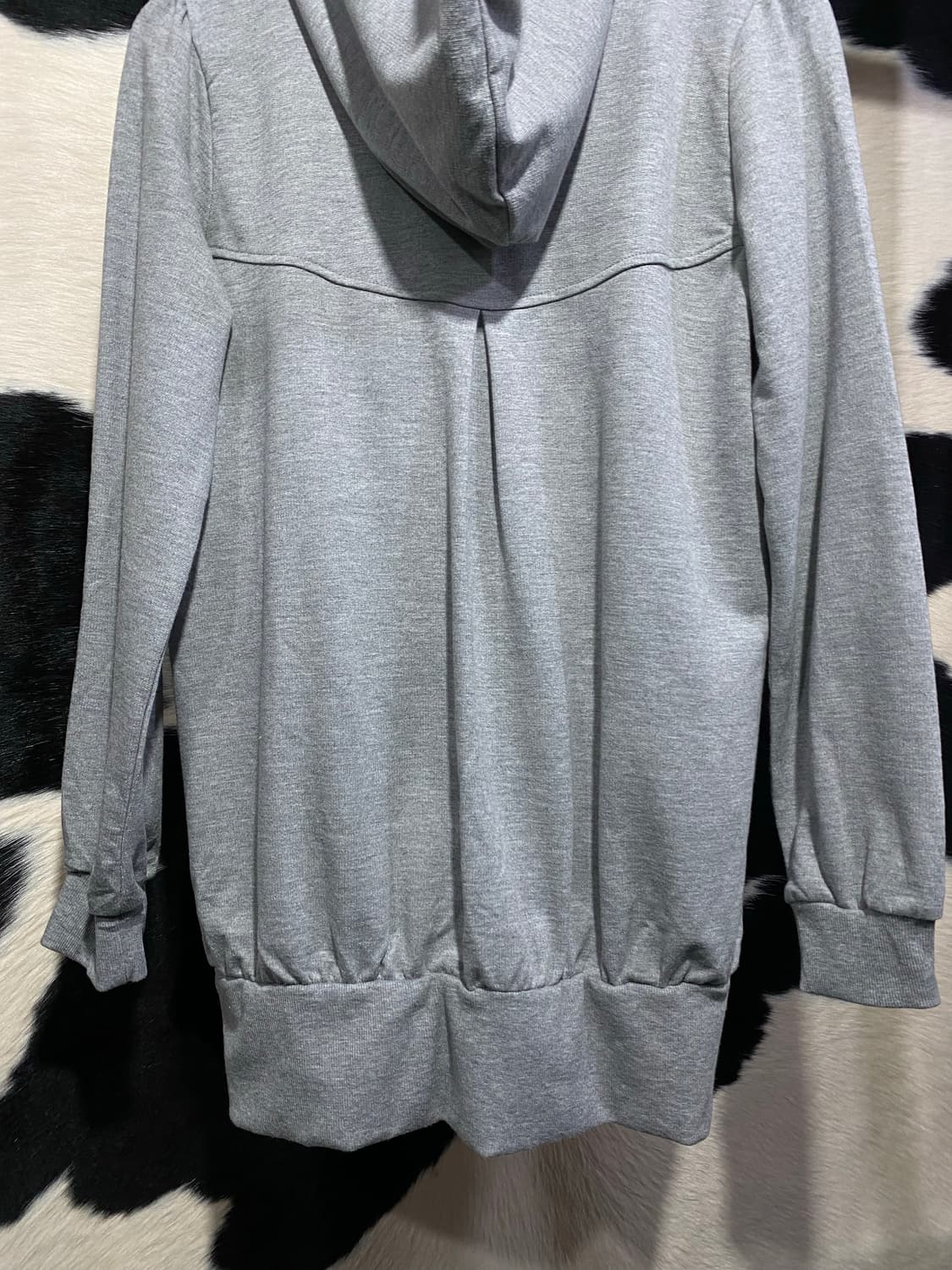 Sorridere 핀턱 롱 후드집업 상품이미지5