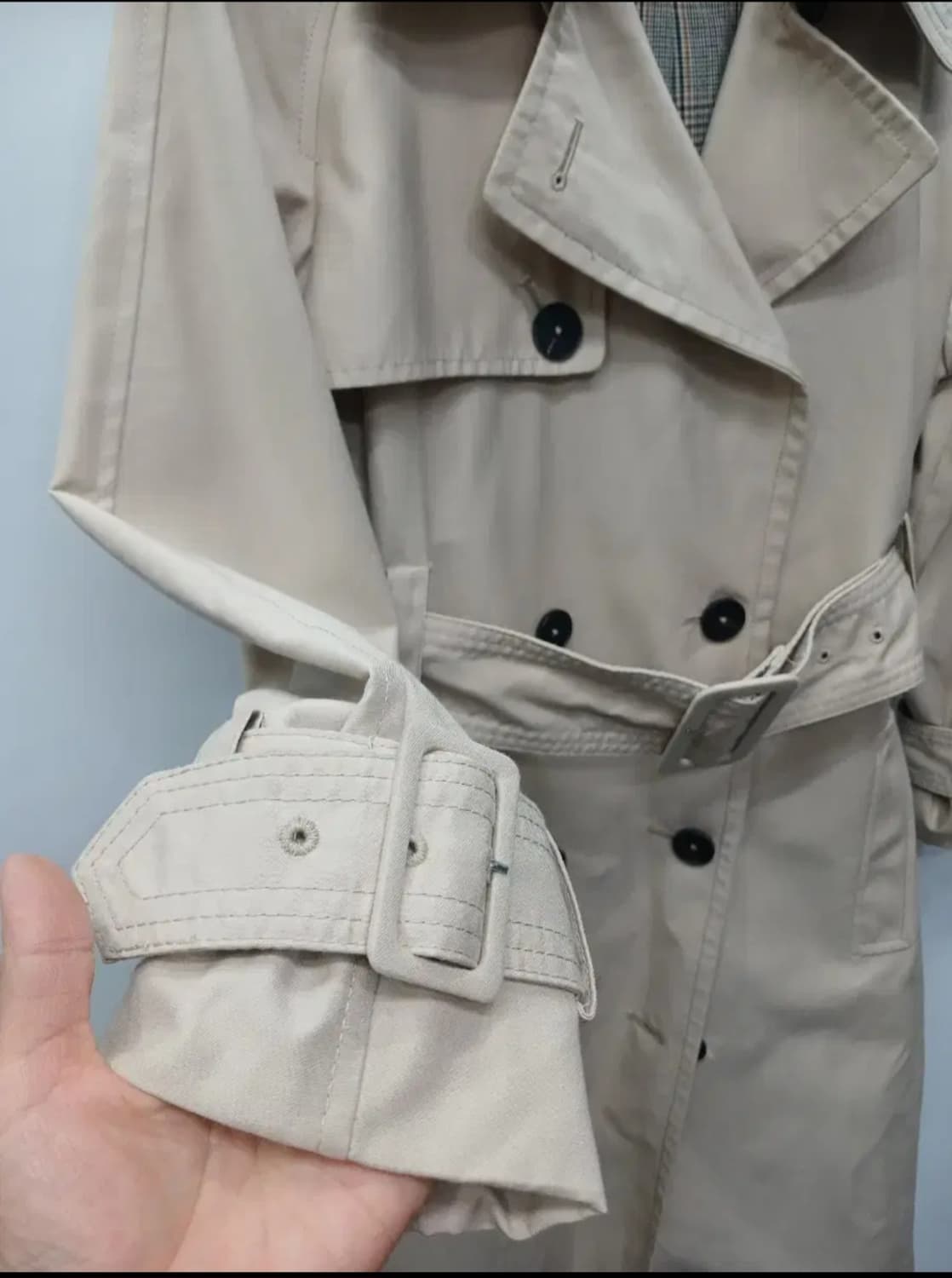 자라벨티드 트렌치66 상품이미지2