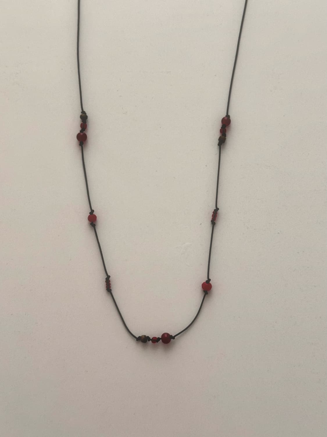 핸드메이드 비즈목걸이 매듭목걸이 상품이미지2