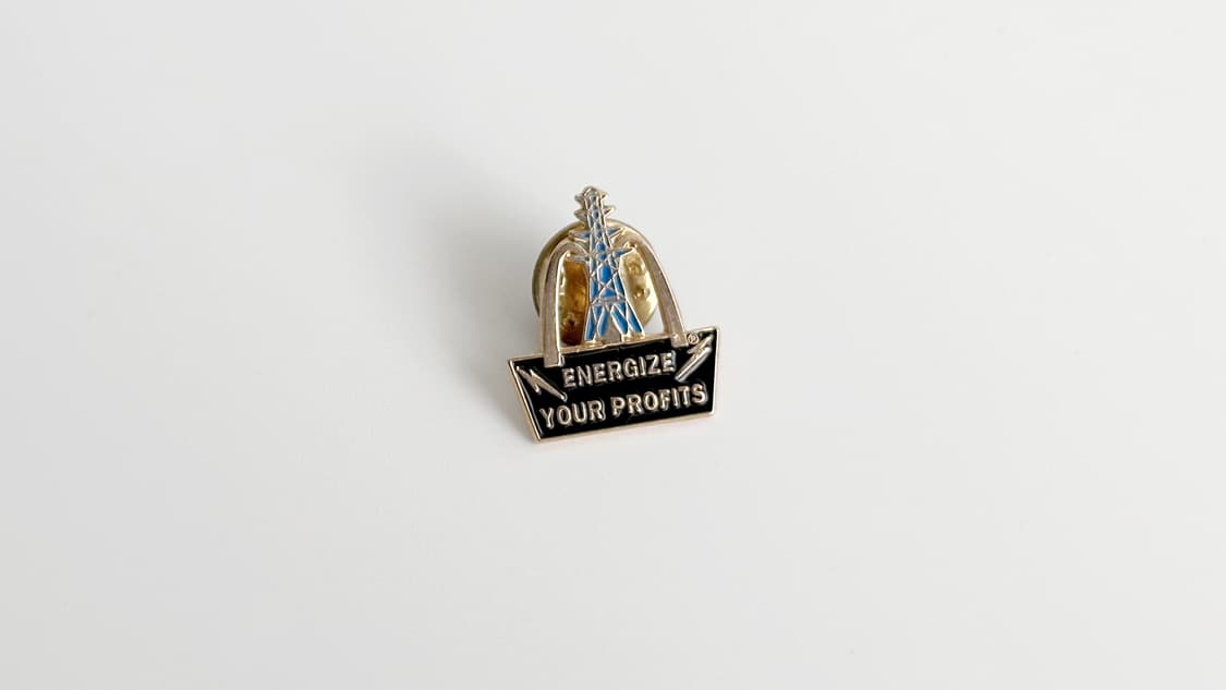 맥도날드 빈티지 크루 핀뱃지 라펠핀 ‘Energize Tower’ 상품이미지6