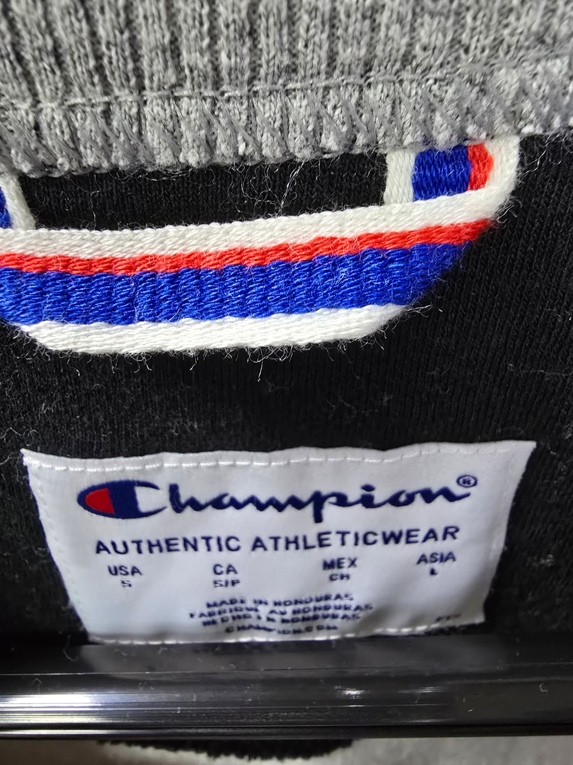 챔피온 회색 로고 맨투맨 (1313) 상품이미지3