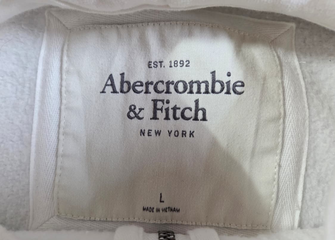아베크롬비 A&F New York 화이트 파스텔 후드집업
 상품이미지4