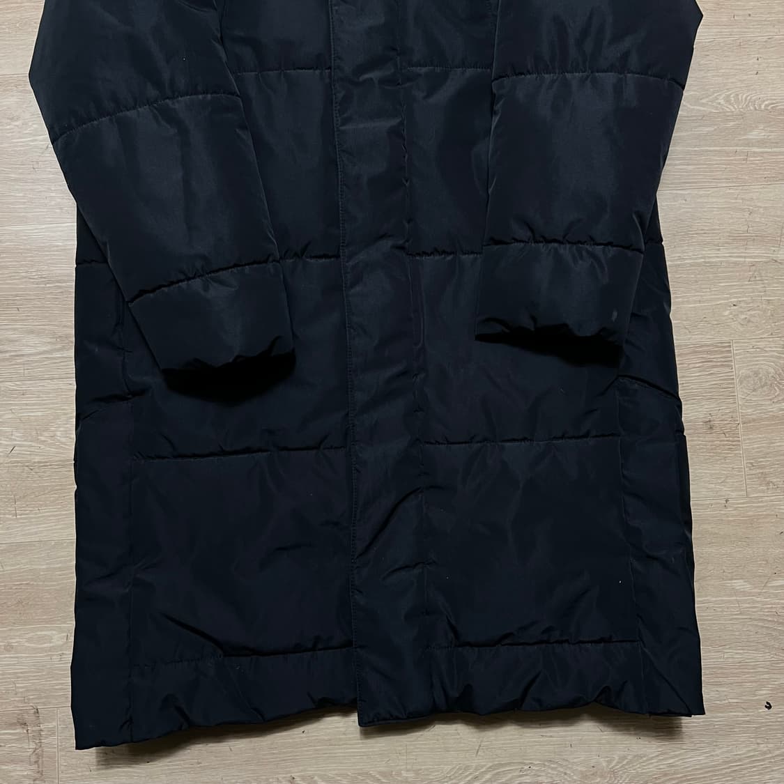 마모트 여성 옴니히트 벤치 후드 롱패딩 점퍼 [블랙] XS/85 상품이미지3