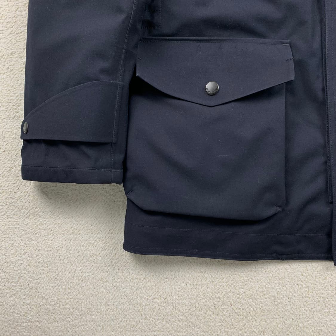 코오롱스포츠 디테쳐블 구스다운 사파리 자켓 네이비 상품이미지5