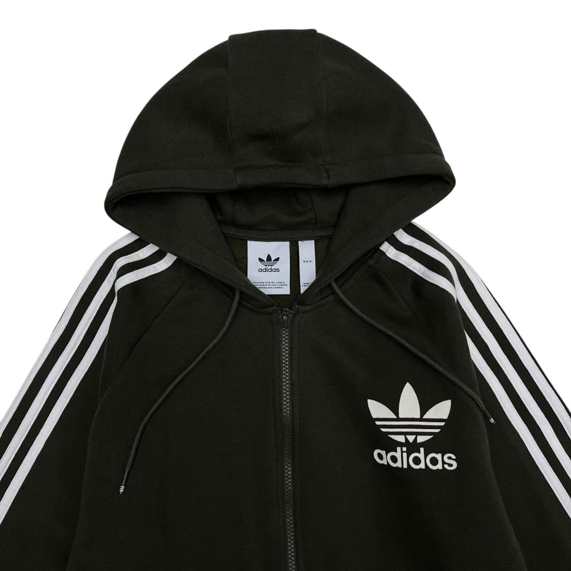 아디다스 화이트라인 그린 후드집업 M 상품이미지5