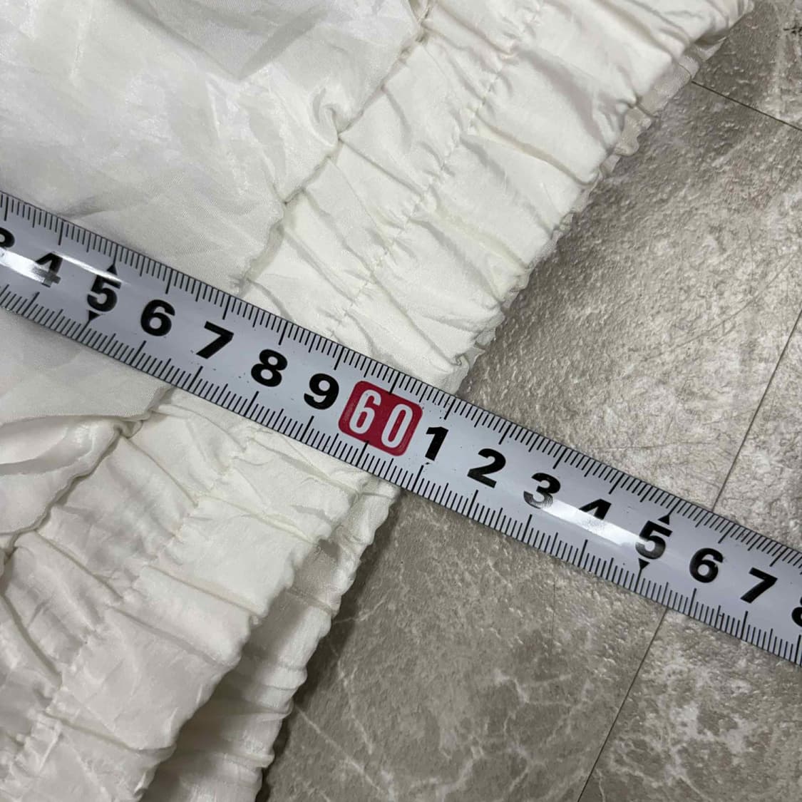 아디다스 일본판 데상트 90s 화이트 아노락 윈드브레이커 후드티 웜업 상품이미지8
