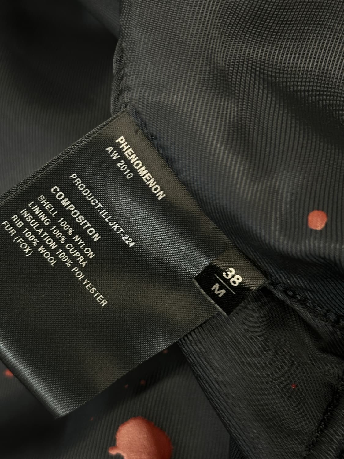 페노메논 ma-1 플리츠 롱코트 자켓  올블랙 M 상품이미지6