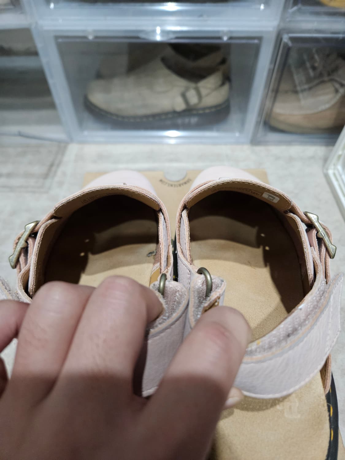 닥터마틴 조지 II 뮬- 파우더핑크 UK9(280) 상품이미지8