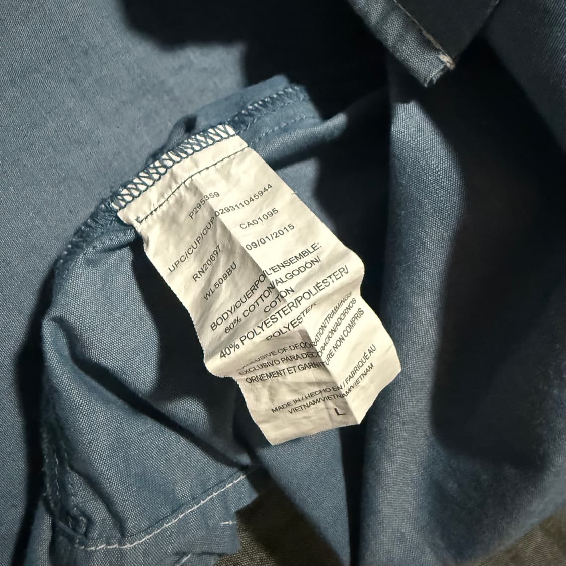 L/S Chambray Work Shirt 상품이미지8