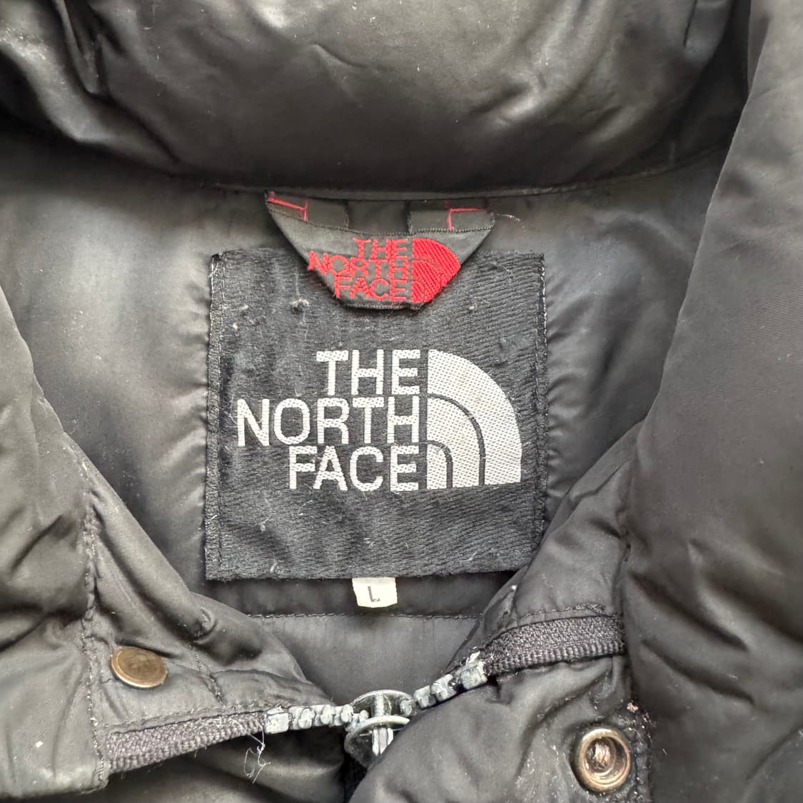 NORTH FACE 일본빈티지 남여공용 숏패딩 노스페이스 패딩 L 77 상품이미지4