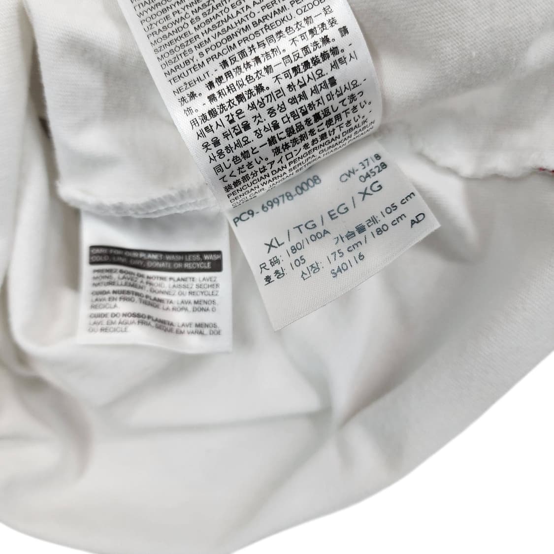 XL Levi's 501 버튼 플라이 그래픽 반팔 티셔츠 상품이미지9