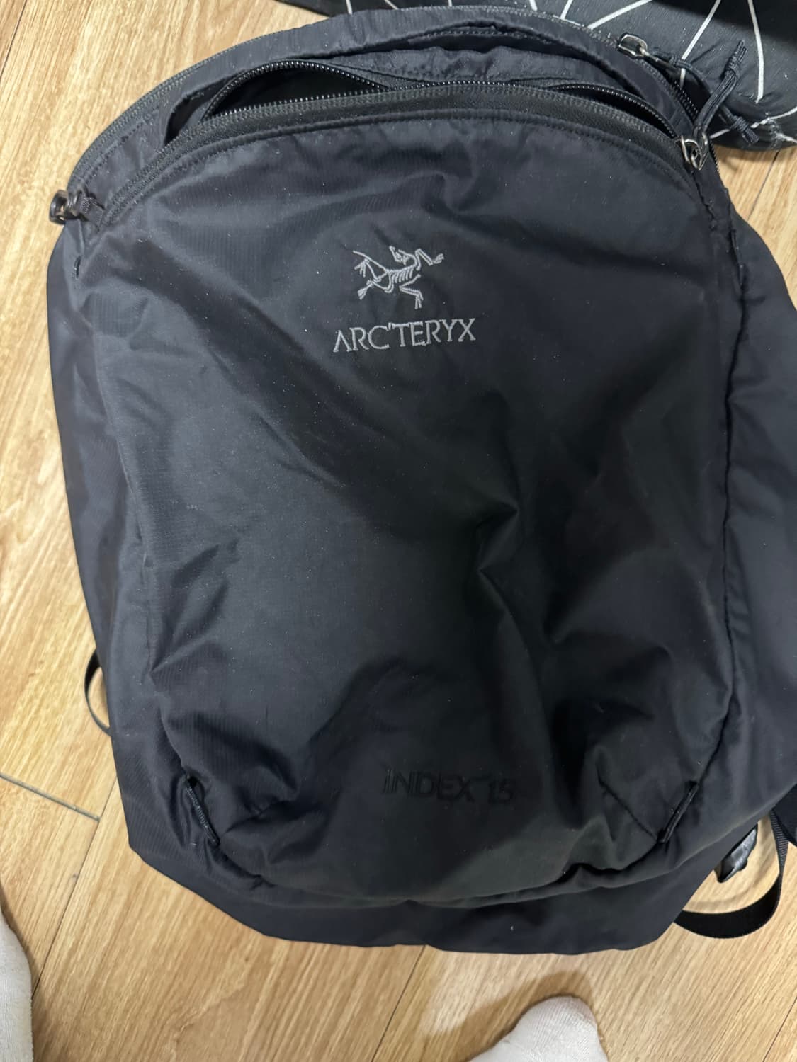 아크테릭스 인덱스 백팩 블랙 상품이미지1