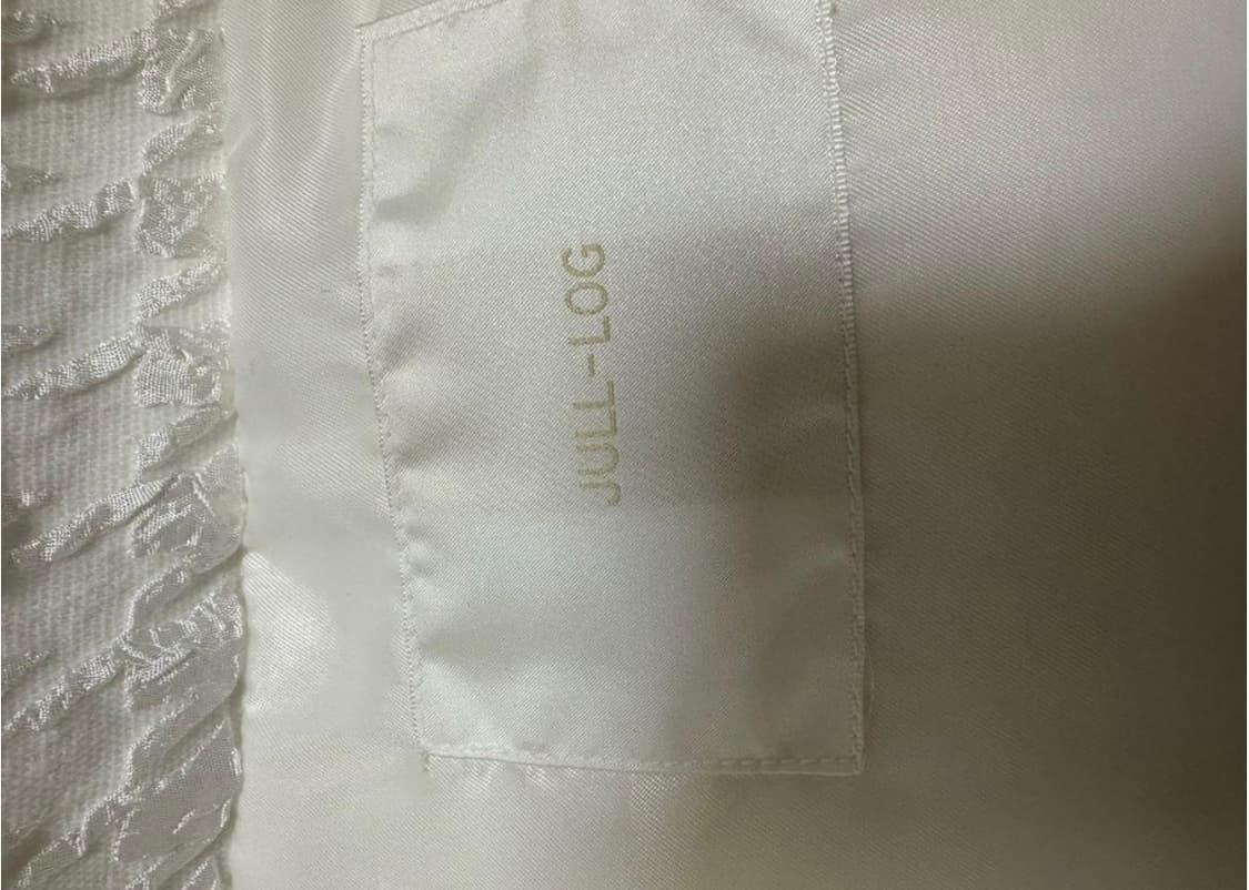 줄로그트위드 패딩 조끼 구스베스트 상품이미지8