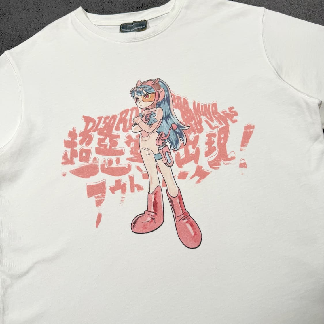 선데이오브클럽 x 우마미즘 화이트 반팔 상품이미지1