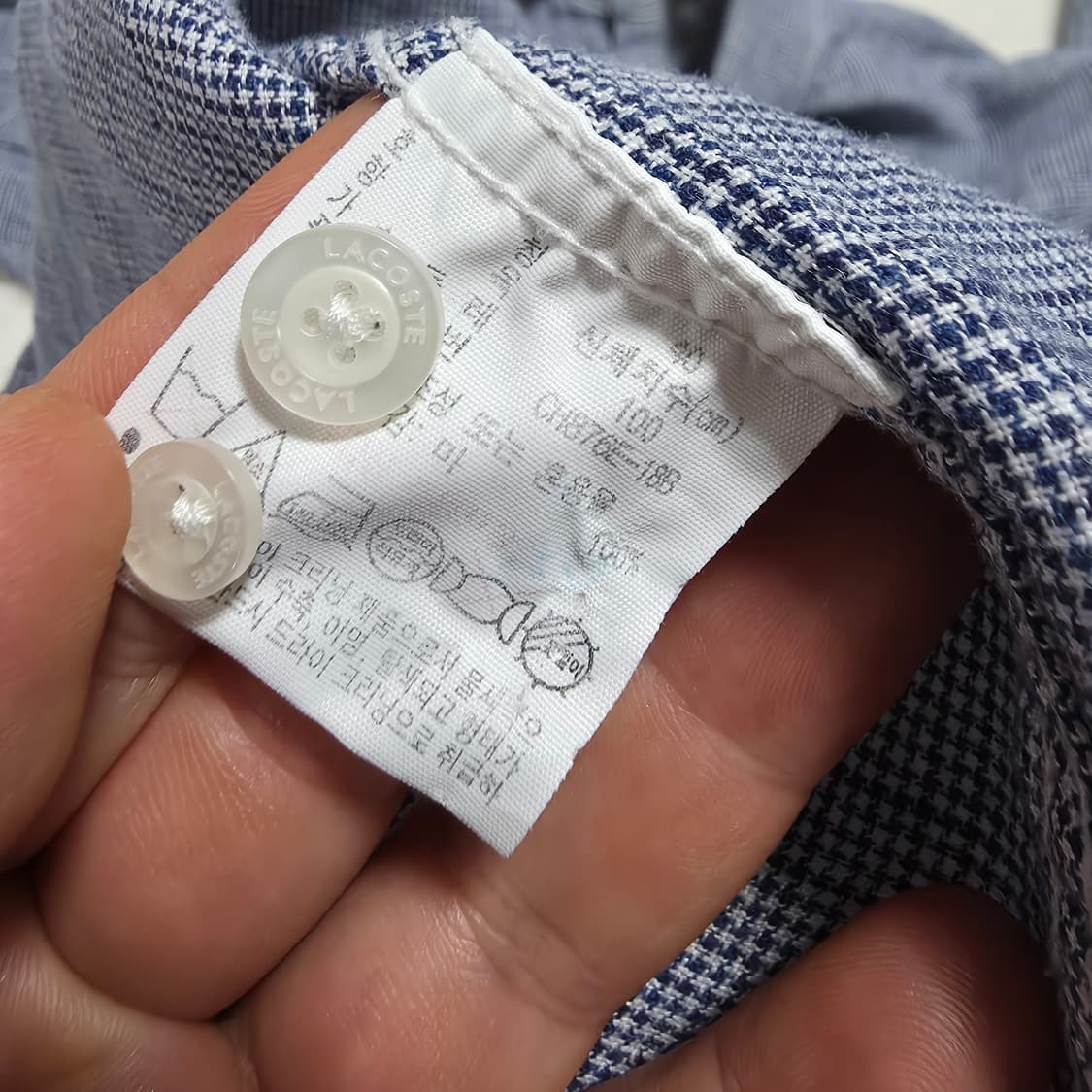 (100)라코스테 린넨 셔츠 상품이미지5