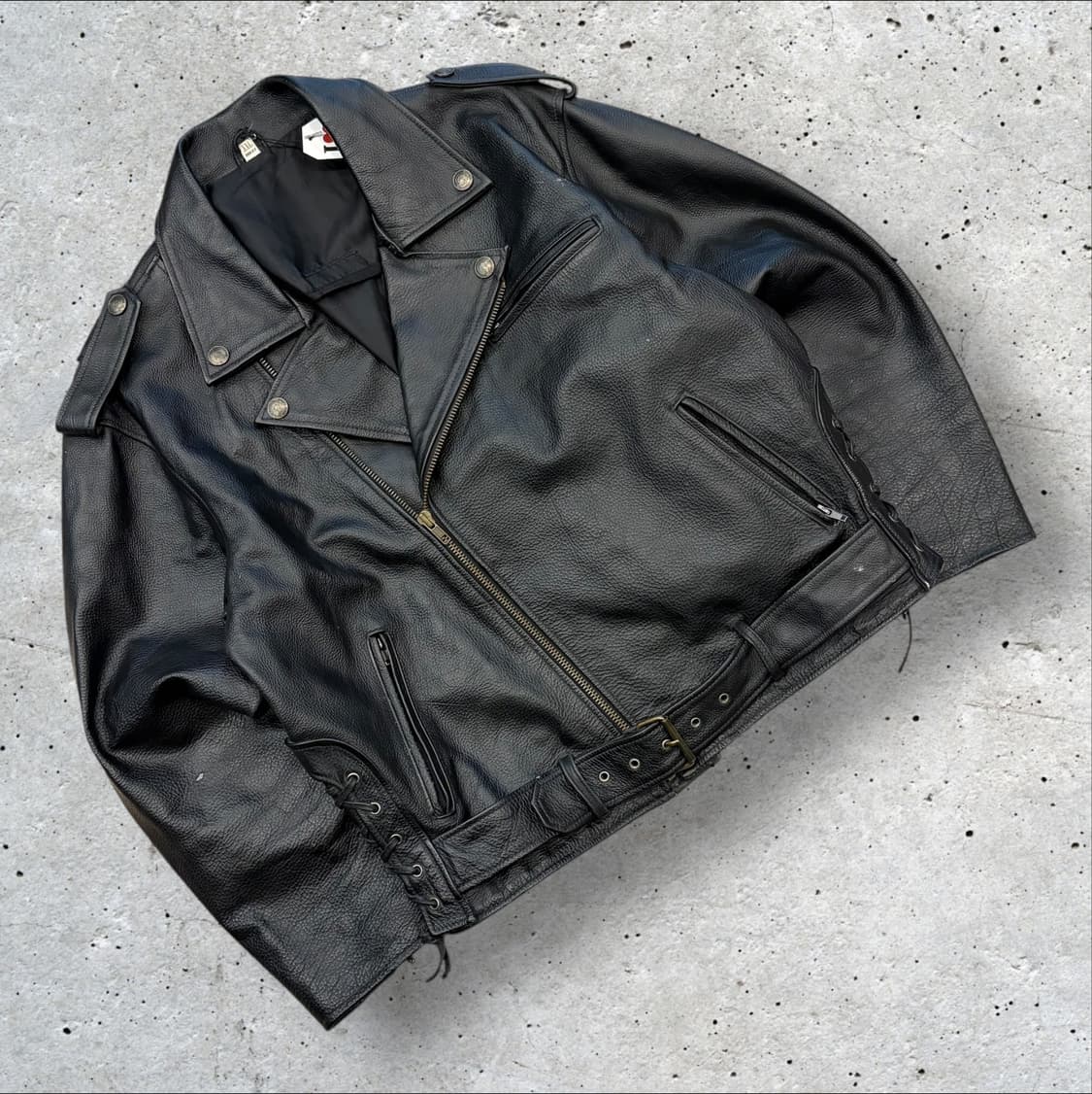 [XXL] DOUCE motogp 할리데이비슨 라이더 가죽 자켓 B510 상품이미지2