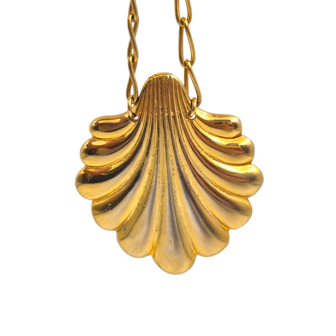 90s 프랑스 니나리치 대왕 조개 목걸이 상품이미지4