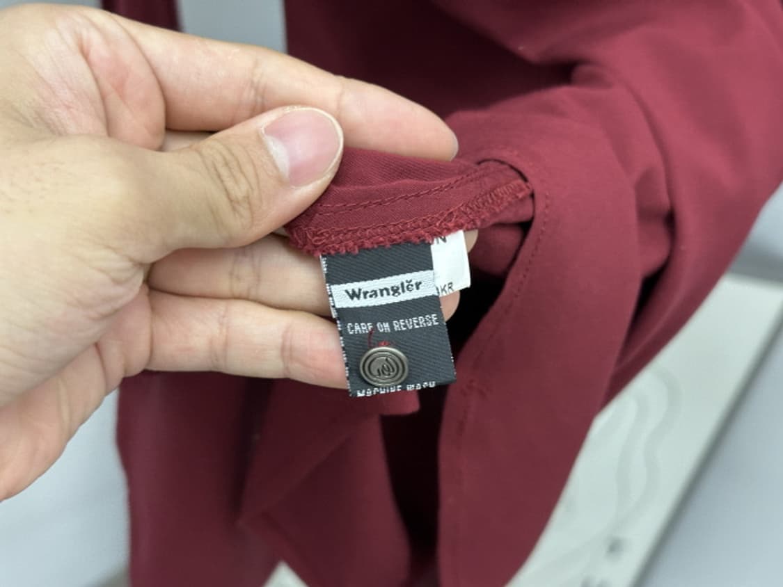 Wrangler 실크 풀오버 셔츠 (L) 상품이미지10