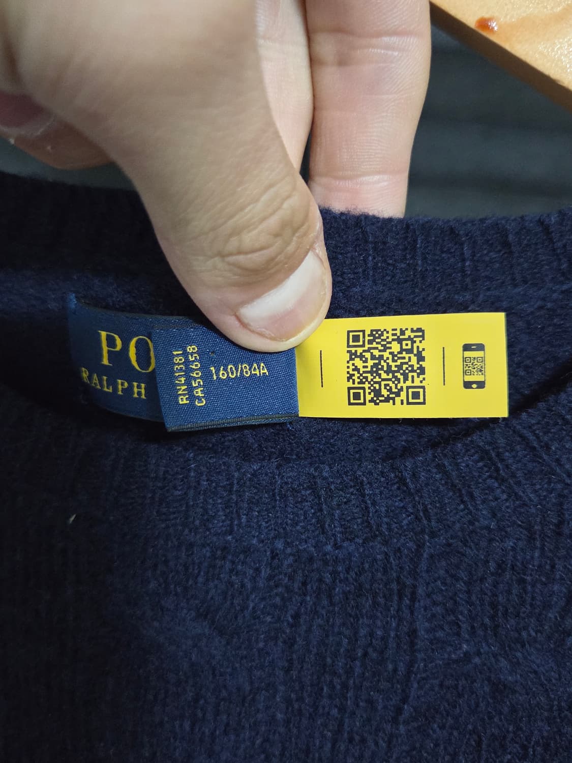 [폴로 랄프로렌] 케이블 라운드넥 니트 스웨터 | 00204 상품이미지4