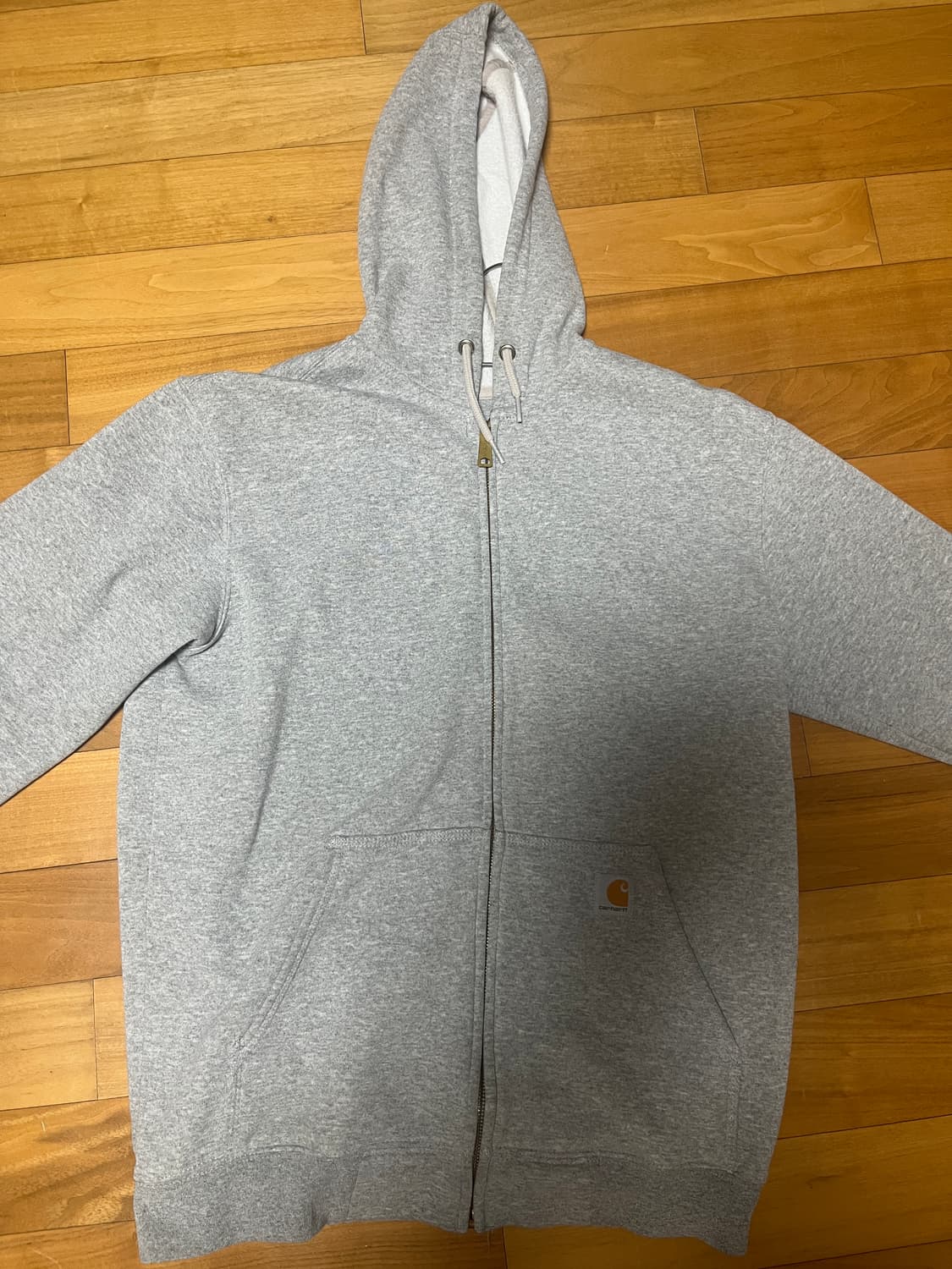 칼하트 회색 후드집업 M 상품이미지1