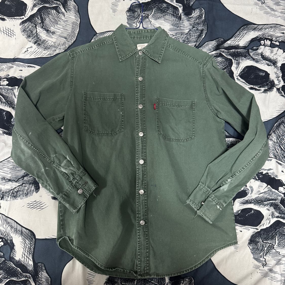 리바이스 빈티지  데님셔츠 S사이즈 상품이미지1