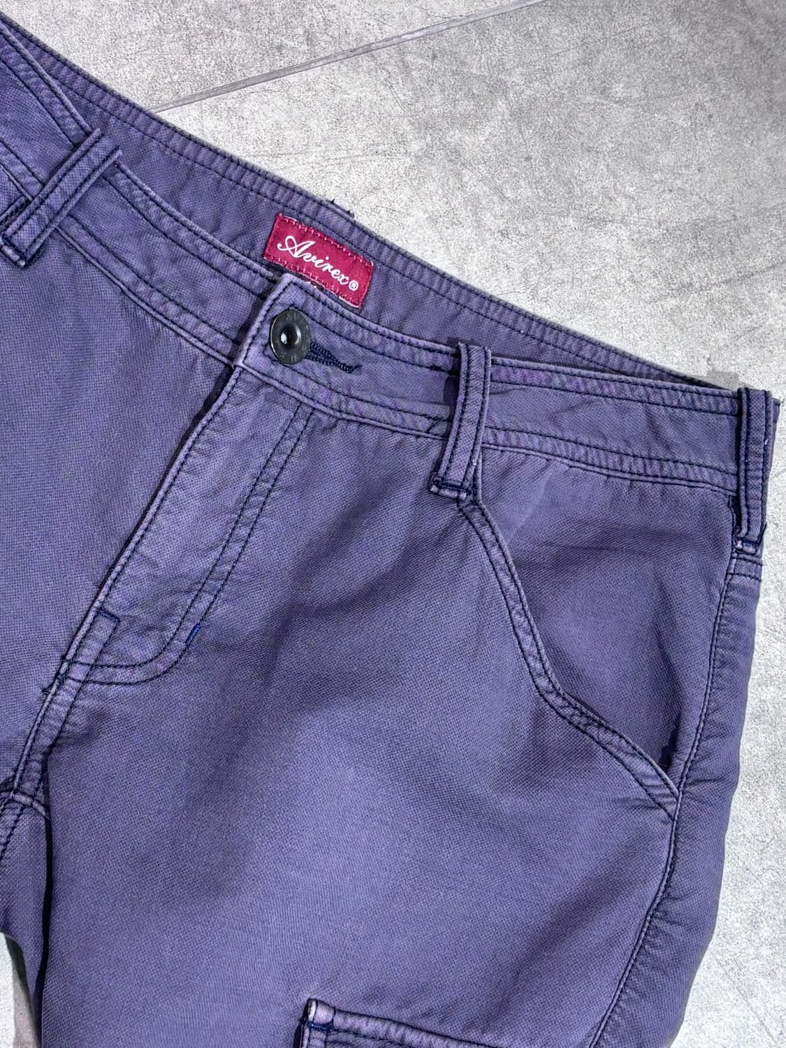 아비렉스 카고 바이커 팬츠 바지 상품이미지4