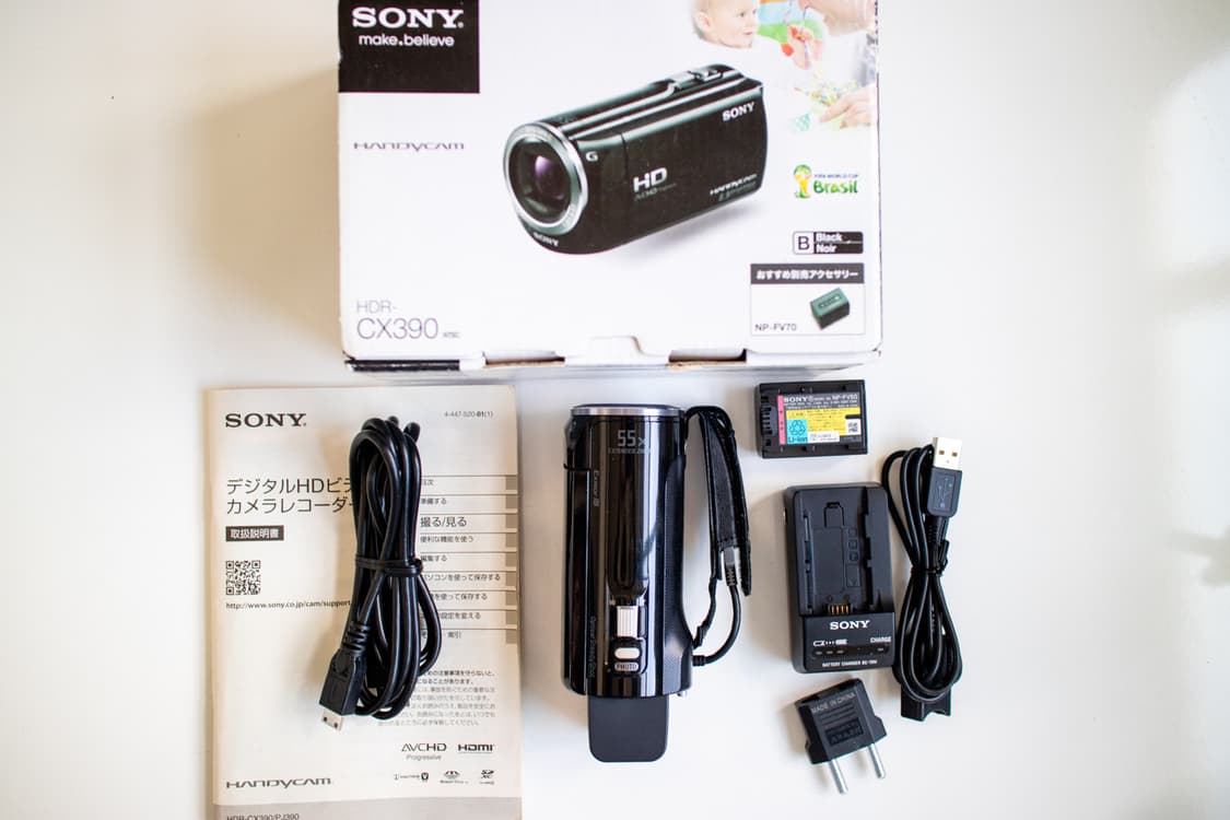 Sony HDR-CX390 / 빈티지 디지털 캠코더 상품이미지9