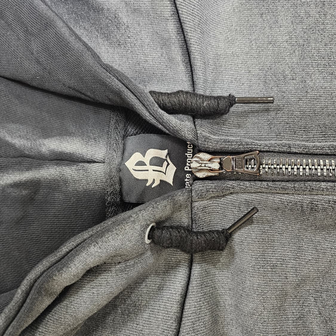 블랙아웃 후드집업 상품이미지5