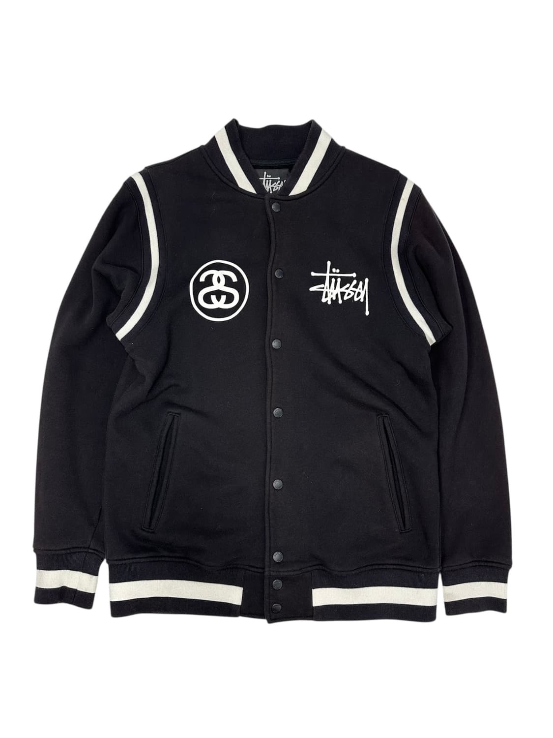 Stüssy Worldwide Varsity Jacket 상품이미지3