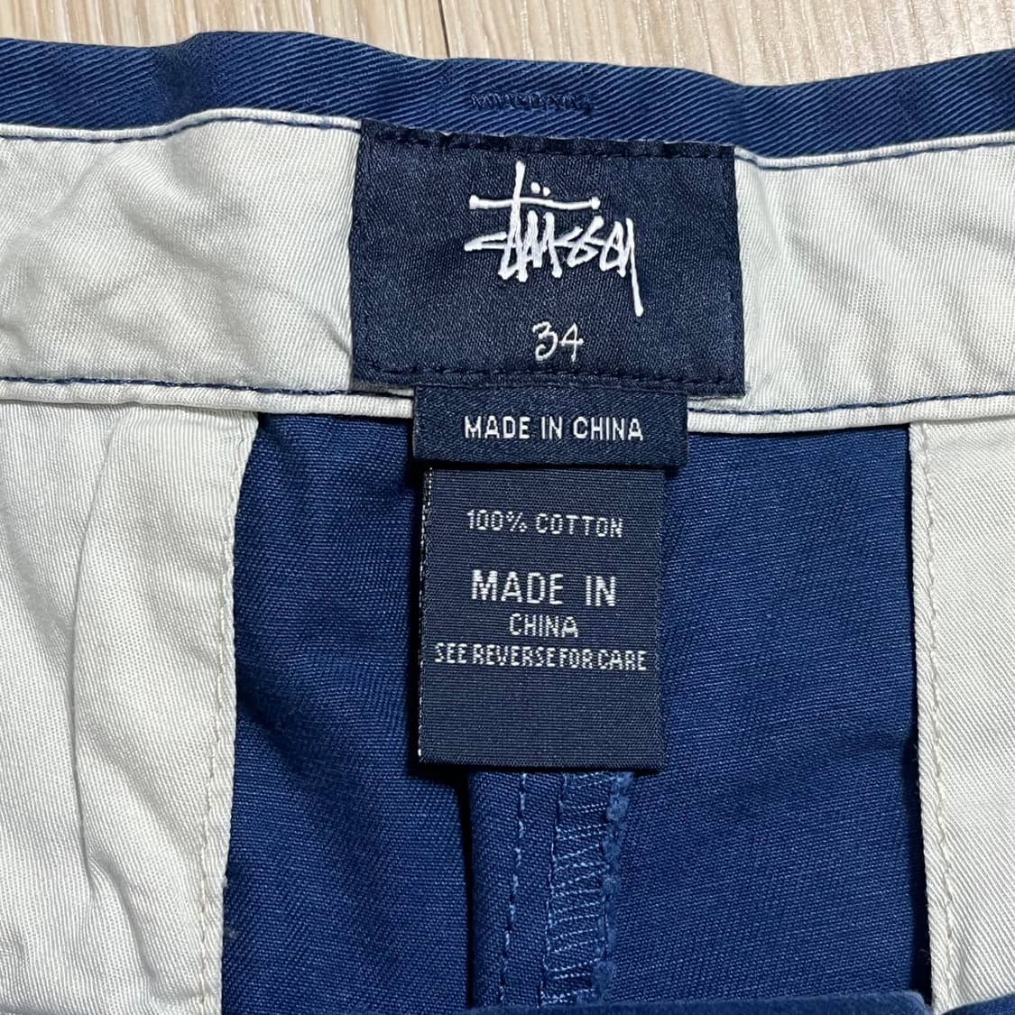 스투시 워시드 치노 쇼츠 34 상품이미지3