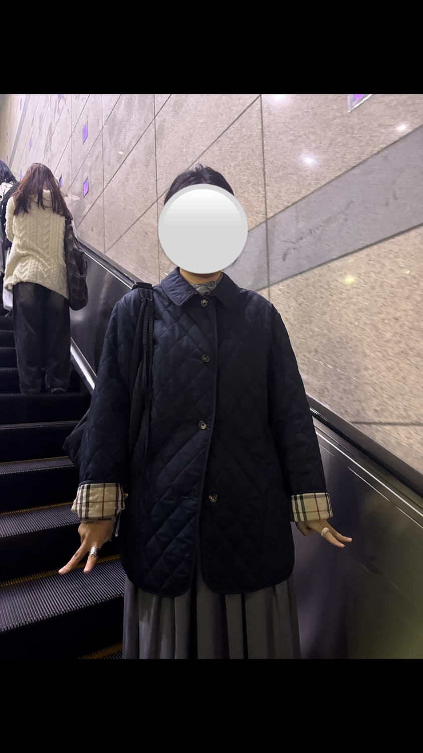 버버리 퀼팅 자켓 상품이미지4