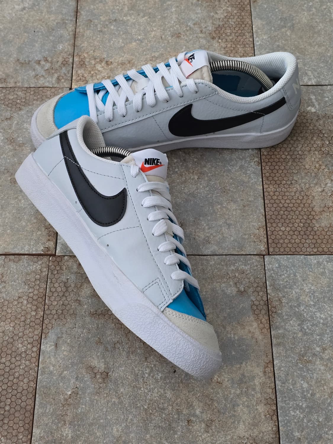 (245)나이키 블레이저 로우 77 블루 화이트 상품이미지4