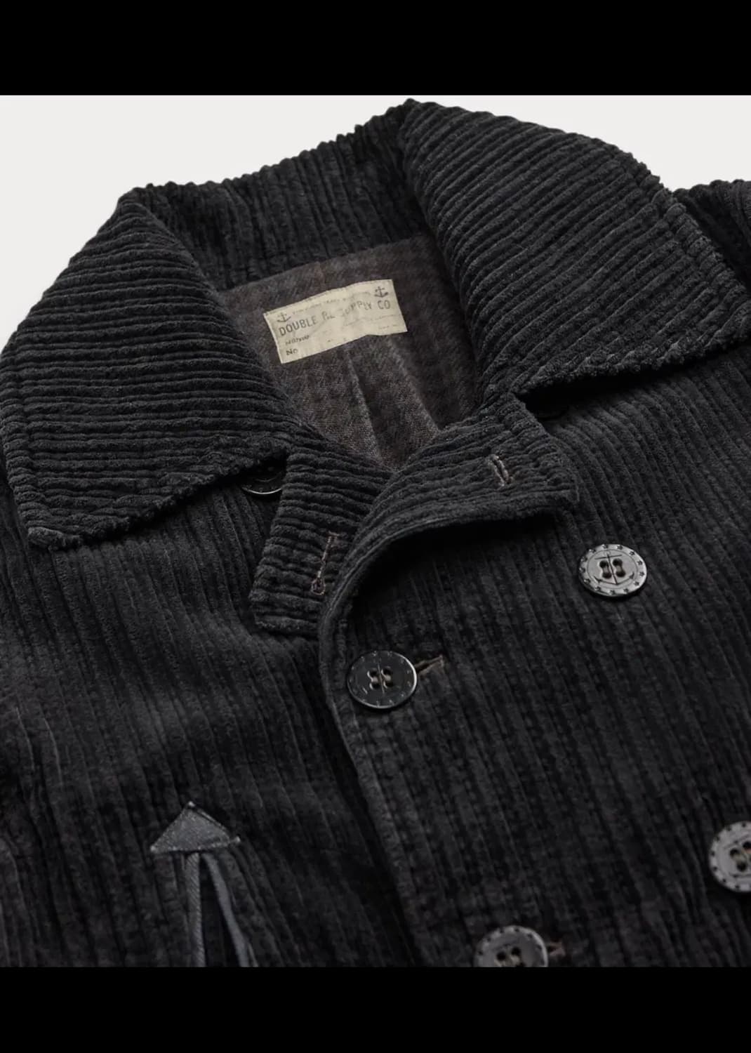 RRL 더블알엘 데님 트림 피코트 상품이미지2