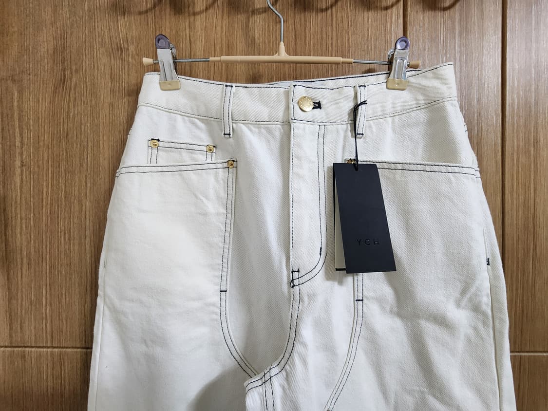 (M)여성 YCH 와이드 데님 팬츠 상품이미지3