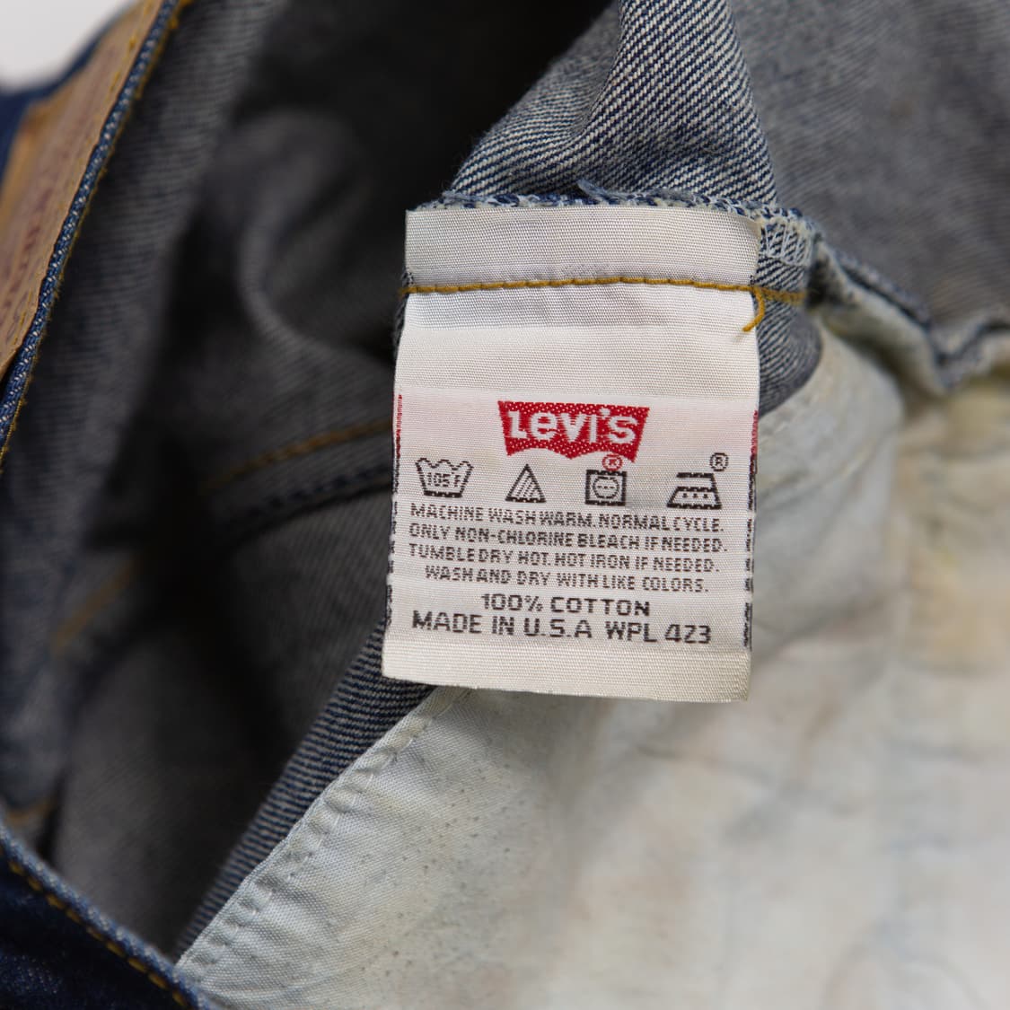 90s 리바이스 501-0657 스트레이트 핏 데님 팬츠 USA made 상품이미지9