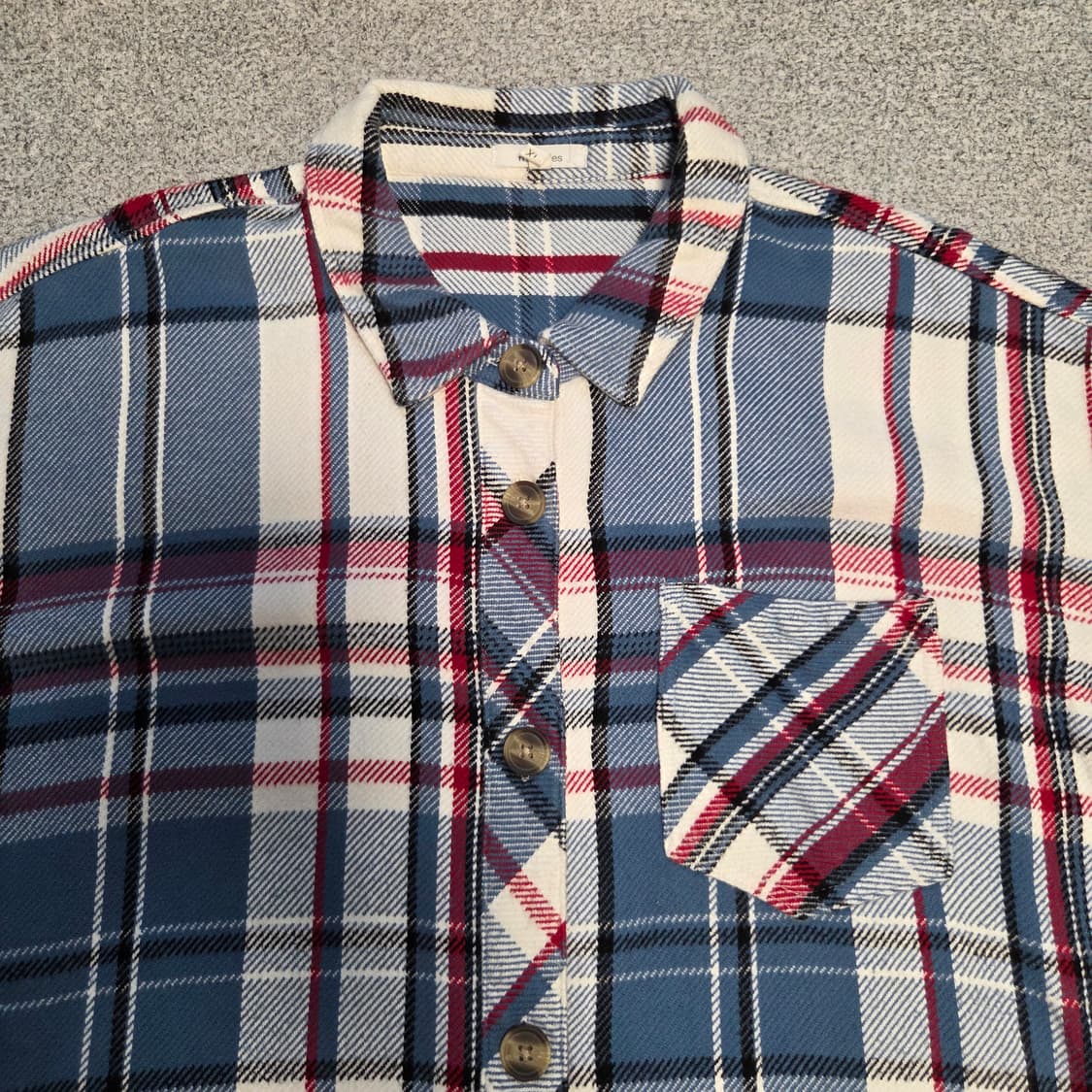 Maurices 플란넬 체크셔츠 자켓 L-XL(100-105) 상품이미지2