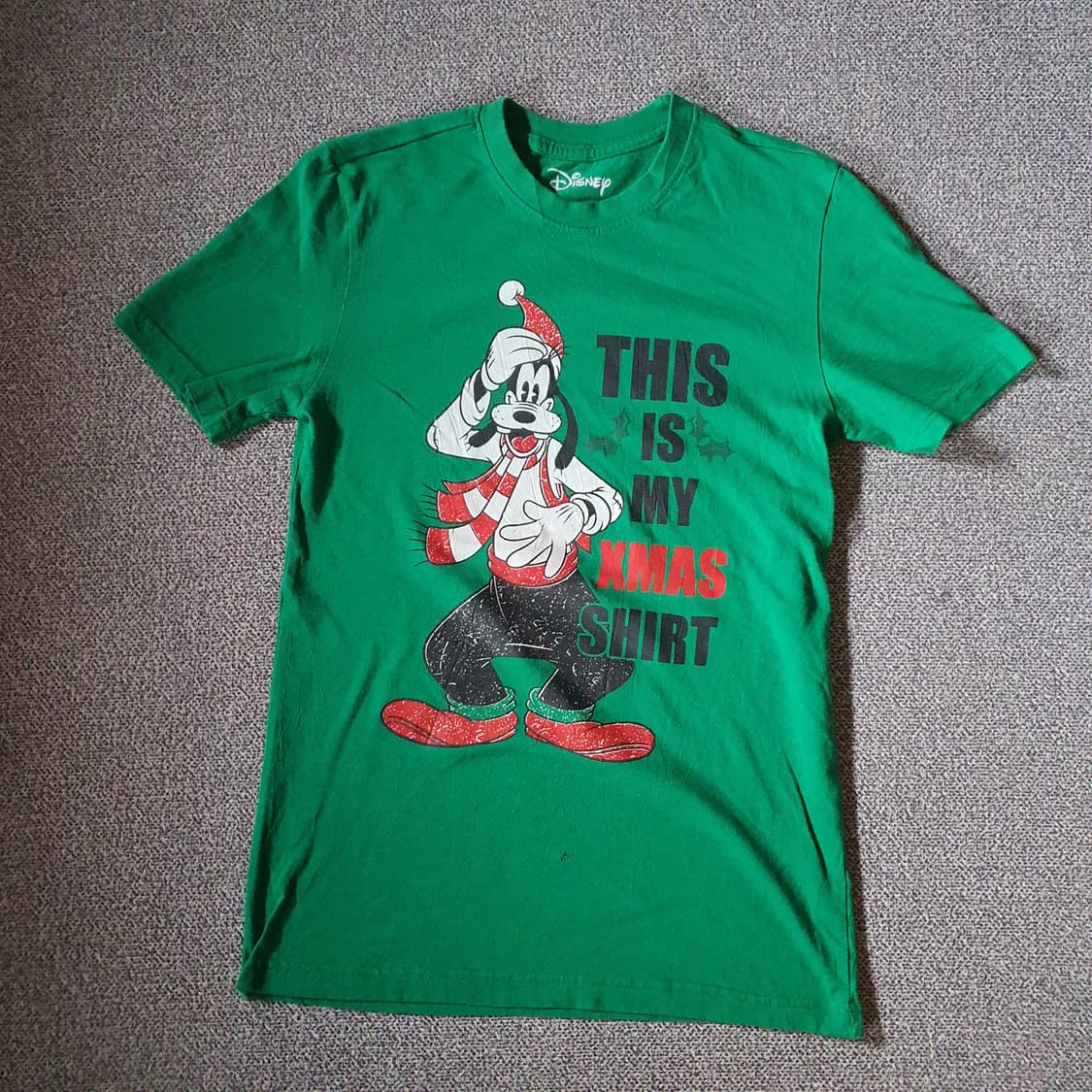 디즈니 크리스마스 구피 티셔츠 no.45 상품이미지1
